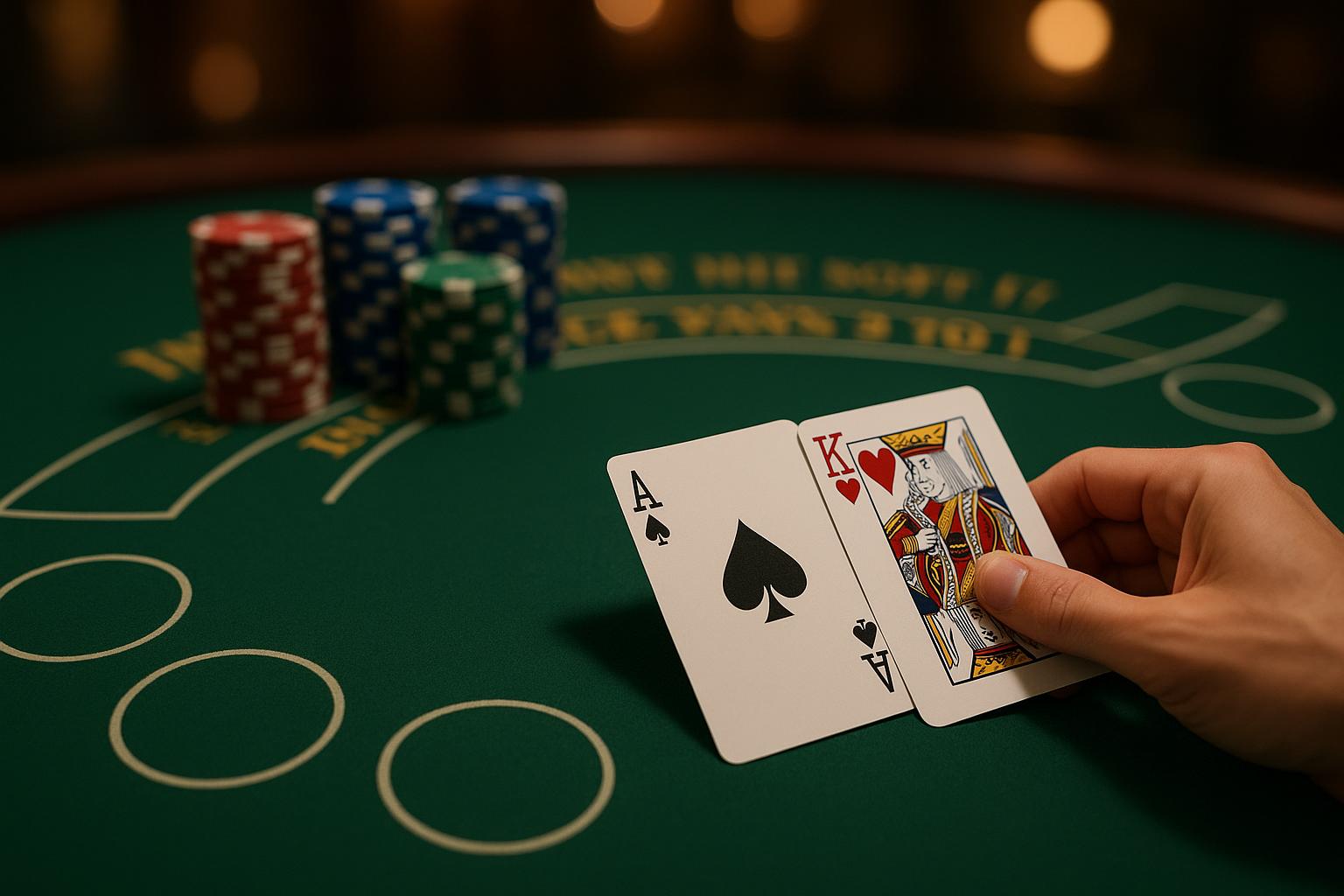 Blackjack online - Jogue vinte e um com estratégia inteligente e ganhe contra o dealer profissional